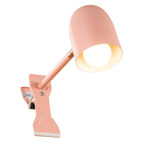 Pinza E27 con cabezal balita rosa